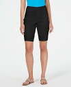 Thalia Sodi Women's Pull On Shorts Black Size 2XL レディース