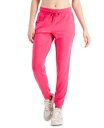 ID Ideology Women's Knit Jogger Pants Pink Size Medium fB[X