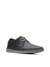 クラークス CLARKS COLLECTION Mens Black Gereld Toe Platform Leather Sneakers Shoes 13 M メンズ