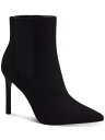 INC Womens Black Goring Katalina Pointy Toe Stiletto Zip-Up Dress Booties 6.5 M fB[X