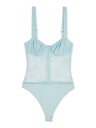 DANIELLE BERNSTEIN Womens Sheer Lace Intimates Bodysuit fB[X