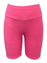 JENNI INTIMATES Intimates Pink Bike-Short Knit Fabric Sleep Shorts M fB[X