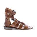 ベッドストゥ Bed Stu Grevena F373104 Womens Brown Leather Lace Up Gladiator Sandals Shoes レディース