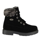 ラグズ Lugz Brace HI Fur WBRACHFD-0154 Womens Black Nubuck Casual Dress Boots 10 レディース