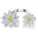 スワロフスキ Swarovski Women's 5534941 Eternal Flower Finish Crystal Ring レディース