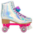 コスミック Cosmic Skates Iridescent Hologram Roller Skates Womens Silver ARCHIE-30-IRD レディース