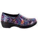 イージーストリート Easy Works by Easy Street Tiffany Slip Resistant Soft Toe Work Womens Purple Wo レディース