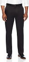 Buttoned Down Mens Relaxed Fit Flat Front Non-Iron Dress Chino Pant (Black) Y
