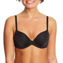 メイデンフォーム Maidenform Womens One Fab Fit Push-Up T-Shirt Demi Convertible Straps Black 34C レディース