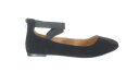 Bella Marie Womens Anna Black Ankle Strap Sandals Size 11 (7275626) レディース