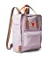 フェールラーベン Fjallraven Kanken Rainbow (Pastel Lavender/Rainbow) Backpack Bags Purple レディース
