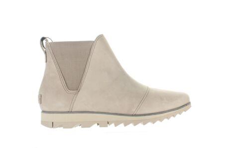 ソレル サイドゴアブーツ レディース ソレル SOREL Womens Harlow Chelsea Beige Chelsea Boots Size 10.5 (7627041) レディース