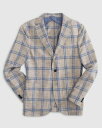 Wj[ I[ johnnie-O Nowell Woven Sport Coat Tan Size 42 Y