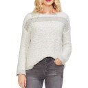 Vince Camuto ヴィンス ファッション セーター VINCE CAMUTO NEW Women's Textured Jacquard Sweater Top TEDO カラー:Pearl Ivory■ご注文の際は、必ずご確認ください。※こちらの商品は海外からのお取り寄せ商品となりますので、ご入金確認後、商品お届けまで3から5週間程度お時間を頂いております。※高額商品(3万円以上)は、代引きでの発送をお受けできません。※ご注文後にお客様へ「注文確認のメール」をお送りいたします。それ以降のキャンセル、サイズ交換、返品はできませんので、あらかじめご了承願います。また、ご注文をいただいてからの発注となる為、メーカー在庫切れ等により商品がご用意できない場合がございます。その際には早急にキャンセル、ご返金いたします。※海外輸入の為、遅延が発生する場合や出荷段階での付属品の箱つぶれ、細かい傷や汚れ等が発生する場合がございます。※商品ページのサイズ表は海外サイズを日本サイズに換算した一般的なサイズとなりメーカー・商品によってはサイズが異なる場合もございます。サイズ表は参考としてご活用ください。Vince Camuto ヴィンス ファッション セーター VINCE CAMUTO NEW Women's Textured Jacquard Sweater Top TEDO カラー:Pearl Ivory