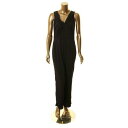 Maggy London }M[h MAGGY LONDON NEW Women's Black Tissue Jersey Twist Front Jumpsuit 6 TEDO fB[X