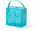 Room Copenhagen コペンハーゲン LEGO Box with Handle Translucent Light Blue  Light Blue Brick