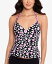 Salt + Cove Women's Adjustable Tankini Swimsuit Top Pink Size X-Small レディース