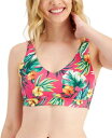 楽天サンガID Ideology Women's Tropical Print Low Impact Sports Bra Pink Size Large レディース