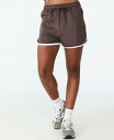 RbgI COTTON ON Women's Retro Gym Shorts Brown Size Large fB[X