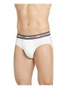ジョッキー JOCKEY Intimates White Logo Waistband Underwear Briefs L メンズ