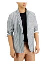 INC ファッション スーツ INC Mens Black Single Breasted Striped Blazer Jacket XS カラー:Black■ご注文の際は、必ずご確認ください。※こちらの商品は海外からのお取り寄せ商品とな...