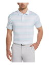 PGA TOUR Mens White Striped Collared Shirt 3XL Tall メンズ