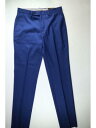 PIERRE LAURANT Mens Jason 2b Blue Flat Front Classic Fit Pants 36 Waist Y