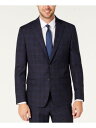 DKNY ディーケーエヌワイ ファッション スーツ DKNY Mens Blue Single Breasted Jacket 40R カラー:Blue■ご注文の際は、必ずご確認ください。※こちらの商品は海外からのお取り寄せ商品となりますの...