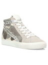 スティーブマデン メデン STEVE MADDEN Womens Beige Distressed Look Tracey Platform Athletic Sneakers 10 M レディース