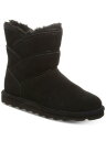 BEAR PAW Womens Black Snake Skin Trim Never Wet Stain Angela Toe Snow Boots 5 レディース