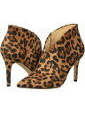 WFVJVv\ JESSICA SIMPSON Womens Brown Leopard Print Plunging Layra Stiletto Booties 12 M fB[X