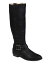 ジュルネ コレクション JOURNEE COLLECTION Womens Black Wide Calf Winona Almond Riding Boot 8.5 WC レディース