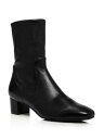 󥬤㤨֥奢 磻ĥޥ STUART WEITZMAN Womens Black Ernestine Toe Block Heel Leather Heeled Boots 7.5 M ǥפβǤʤ73,350ߤˤʤޤ