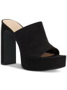 INC 靴 シューズ シューズ INC Womens Black 1 Platform Rali Open Block Heel Slip On Heeled Sandal 6.5 M カラー:Black■ご注文の際は、必ずご確認ください。...