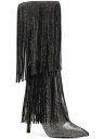 󥬤㤨INC Womens Black Slip Resitant Fringed Ishani Pointed Toe Block Heel Boots 6 M ǥפβǤʤ27,070ߤˤʤޤ