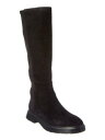 楽天サンガスチュアート ワイツマン STUART WEITZMAN Womens Black Mckenzee Toe Block Heel Leather Heeled Boots 7.5 B レディース