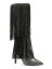 black fringe bootsβ