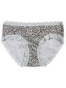 JENNI Intimates Gray Lined Gusset Animal Print H