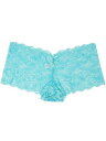 MAMIA Intimates Light Blue Floral Lace Romantic Boy Short Size: L レディース