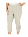 INC Womens Zippered Ruched Hem Skinny Pants レディース