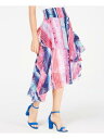 INC Womens Pink Ruffled Ombre Layered Skirt Size: XXL レディース