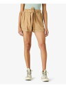 ラッキー LUCKY BRAND Womens Brown Belted Elastic Waist Pull-on High Waist Shorts XXL レディース