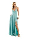 󥬤㤨B DARLIN Womens Turquoise Crisscross Straps Formal Dress Juniors 1112 ǥפβǤʤ9,010ߤˤʤޤ