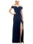 󥬤㤨B DARLIN Womens Navy Short Sleeve Full-Length Formal Sheath Dress Juniors 1112 ǥפβǤʤ8,370ߤˤʤޤ