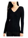 ALFANI ファッション セーター ALFANI Womens Black Ribbed Glitter Long Sleeve V Neck Sweater M カラー:Black■ご注文の際は、必ずご確認ください。※こちらの商品は海外からのお取り寄せ商品となりますので、ご入金確認後、商品お届けまで3から5週間程度お時間を頂いております。※高額商品(3万円以上)は、代引きでの発送をお受けできません。※ご注文後にお客様へ「注文確認のメール」をお送りいたします。それ以降のキャンセル、サイズ交換、返品はできませんので、あらかじめご了承願います。また、ご注文をいただいてからの発注となる為、メーカー在庫切れ等により商品がご用意できない場合がございます。その際には早急にキャンセル、ご返金いたします。※海外輸入の為、遅延が発生する場合や出荷段階での付属品の箱つぶれ、細かい傷や汚れ等が発生する場合がございます。※商品ページのサイズ表は海外サイズを日本サイズに換算した一般的なサイズとなりメーカー・商品によってはサイズが異なる場合もございます。サイズ表は参考としてご活用ください。ALFANI ファッション セーター ALFANI Womens Black Ribbed Glitter Long Sleeve V Neck Sweater M カラー:Black