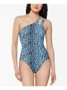 󥬤㤨֥ץ JESSICA SIMPSON Women's Blue Sassy Safari One Shoulder One Piece Swimsuit L ǥפβǤʤ9,650ߤˤʤޤ