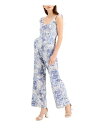 INC Womens White Ruffled Zippered Sleeveless Scoop Neck Wear To Work Jumpsuit 16 fB[X