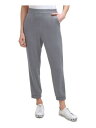 ディーケーエヌワイ DKNY Womens Gray Stretch Mid Rise Pull-o ...