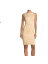 カルバンクライン CALVIN KLEIN Womens Beige Unlined Buckle Hardware Sleeveless Sheath Dress 6 レディース