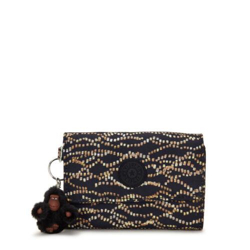 キプリング キプリング Kipling Pixi Women's Organizer Wallet Internal Compartment Monkey keychain レディース